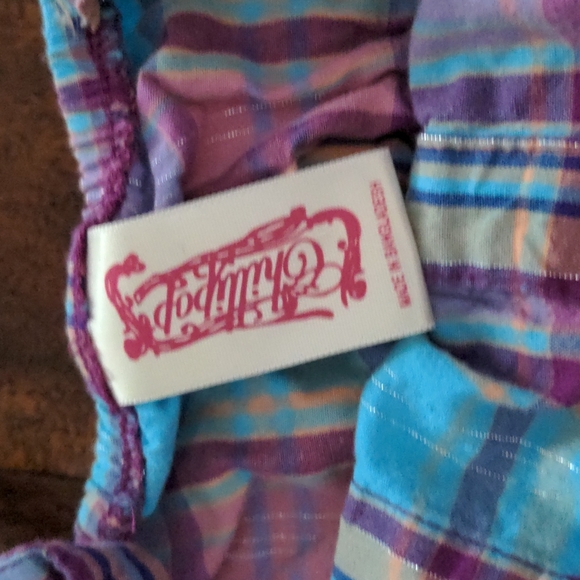 2T Plaid Top - Picture 2 of 4